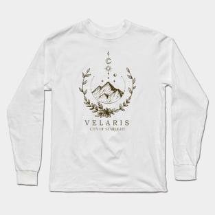 Velaris Sweatshirt A Court of Thorns and Roses Sarah J Maas Hoodie Night Court Sweater Velaris City of Starlight SJM Long Sleeve T-Shirt